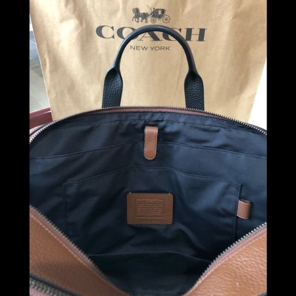 NWT Authentic Coach 'Hamilton Ultimate Briefcase' - Picture 5 of 6